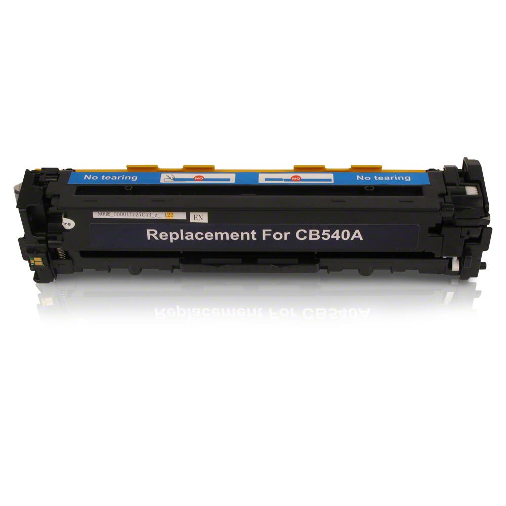 HP CB540A (HP 125A) Black Compatible Laser Toner Cartridge front side